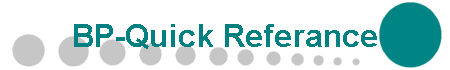 BP-Quick Referance